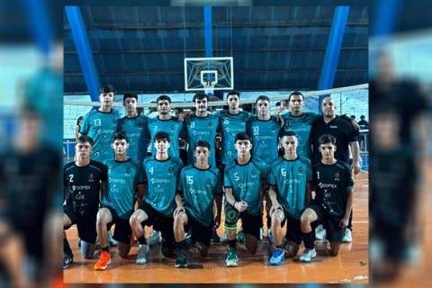 Cerquilho é Vice-Campeão Regional dos Jogos da Juventude 2025 no Voleibol Masculino