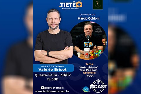 🎙️ Brinquedo é coisa séria! Episódio #004 do TV Cast recebe o criador do Toys PodCast