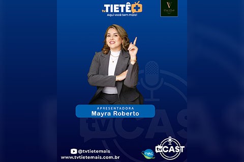 TV Cast apresenta sua nova fase com Mayra Roberto no comando