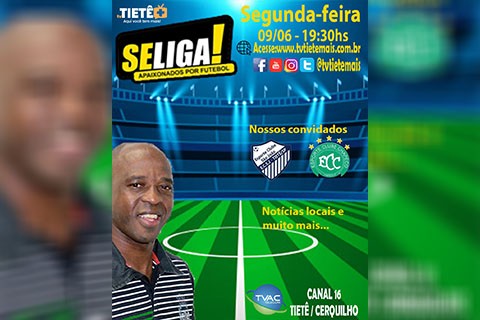 📺 “Se Liga” está de volta! Novo dia, novo horário e muito futebol regional!